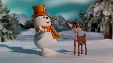 Задник до фильму"Rudolph and Frosty