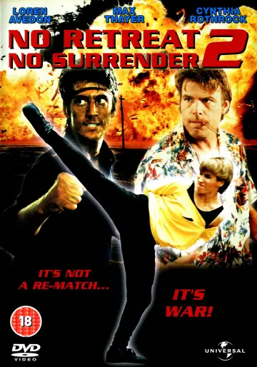 Постер до фильму"No Retreat, No Surrender 2: Raging Thunder" #1090206