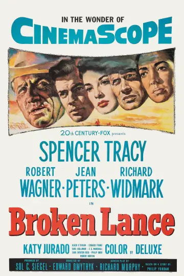 Постер до фильму"Broken Lance" #1105855