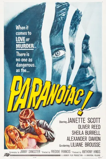 Постер до фильму"Paranoiac" #1134286