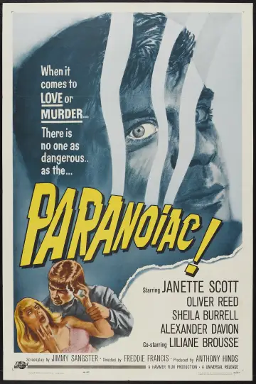 Постер до фильму"Paranoiac" #1134289