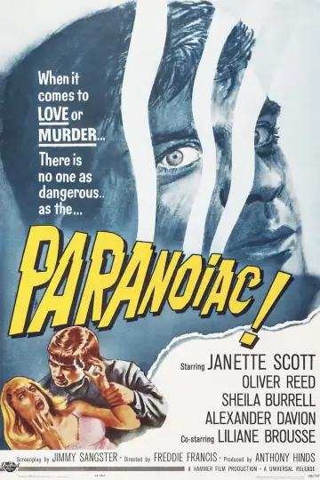 Постер до фильму"Paranoiac" #499938