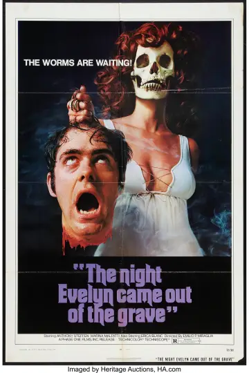 Постер до фільму "La notte che Evelyn uscì dalla tomba" #1524733