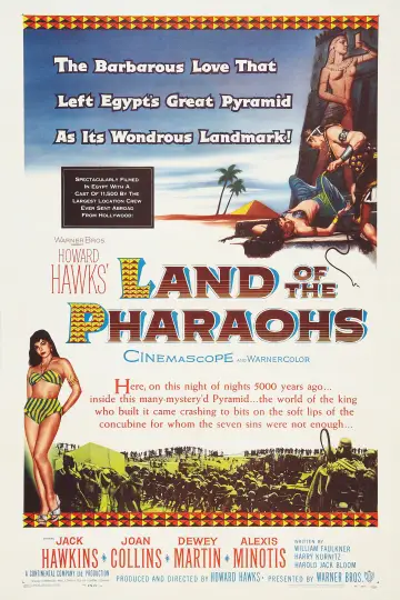Постер до фильму"Land of the Pharaohs" #1029329