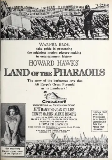 Постер до фильму"Land of the Pharaohs" #1029330