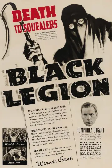 Постер до фильму"Black Legion" #1137794