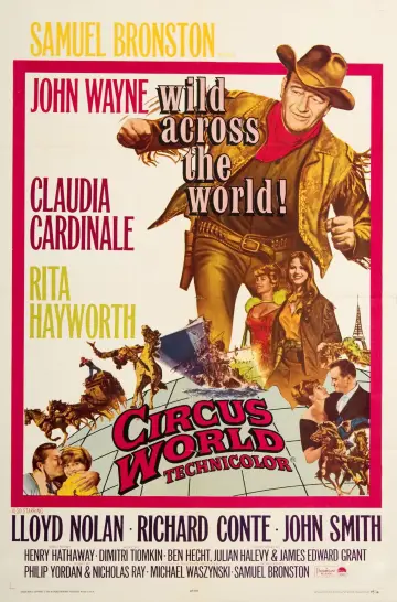 Постер до фильму"Circus World" #1133031