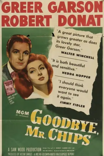 Постер до фильму"Goodbye, Mr. Chips" #1065159