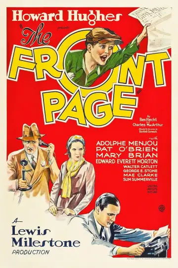 Постер до фільму "The Front Page" #1076892