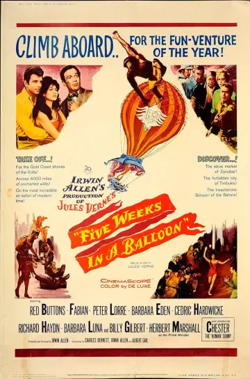 Постер до фільму "Five Weeks in a Balloon" #1871014