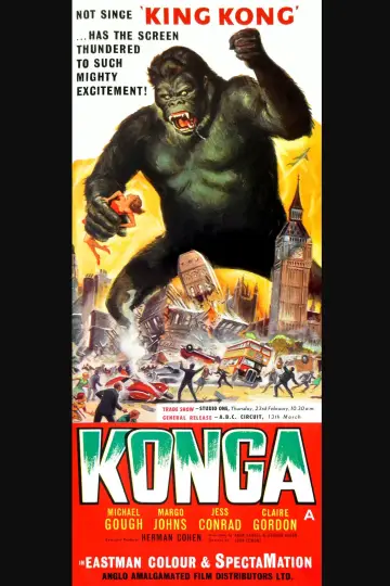 Постер до фильму"Konga" #652433