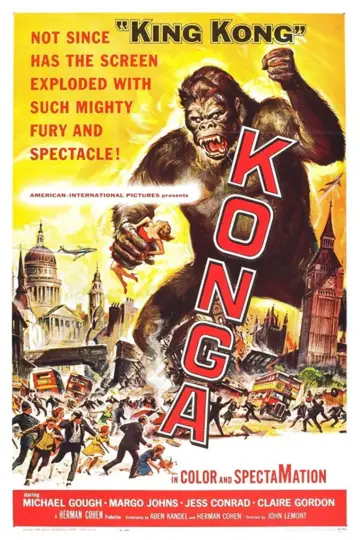 Постер до фильму"Konga" #652435