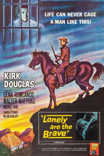 Постер до фильму"Lonely are the Brave" #1098317