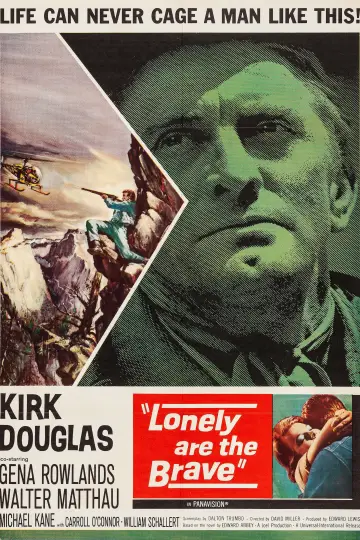 Постер до фильму"Lonely are the Brave" #1098318
