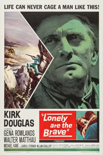 Постер до фильму"Lonely are the Brave" #1098319