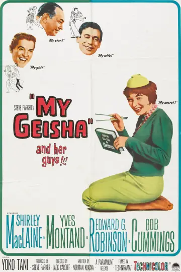 Постер до фильму"My Geisha" #710623