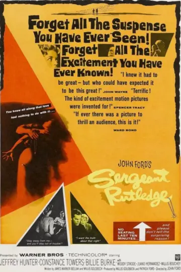 Постер до фильму"Sergeant Rutledge" #365091