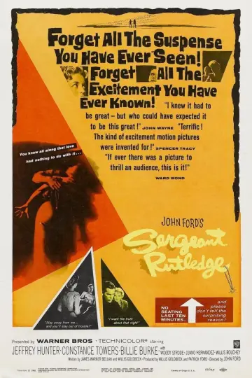 Постер до фильму"Sergeant Rutledge" #365094