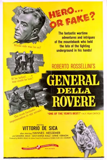 Постер до фильму"Il generale Della Rovere" #1092984