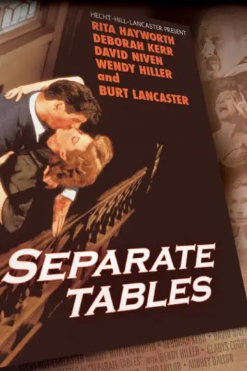 Постер до фильму"Separate Tables" #364120