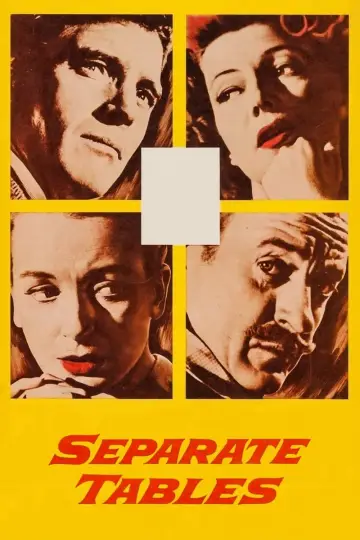 Постер до фильму"Separate Tables" #364121