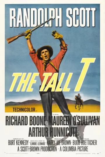 Постер до фильму"The Tall T" #1067769
