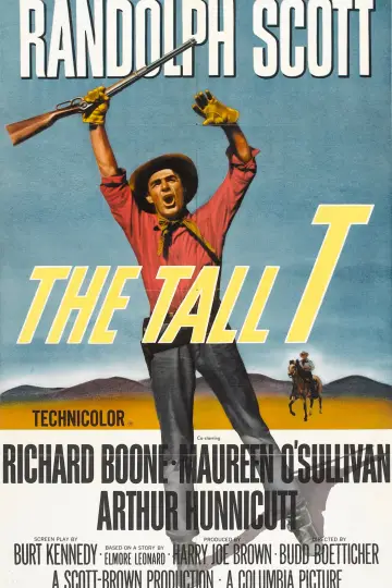 Постер до фильму"The Tall T" #1067782