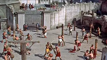 Задник до фильму"Demetrius and the Gladiators" #406077