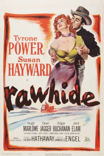 Постер до фильму"Rawhide" #644470