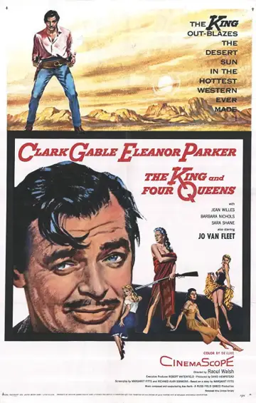 Постер до фильму"The King and Four Queens" #1076411