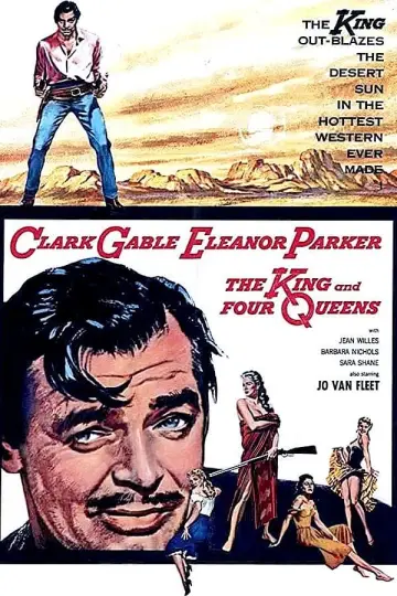 Постер до фильму"The King and Four Queens" #434292