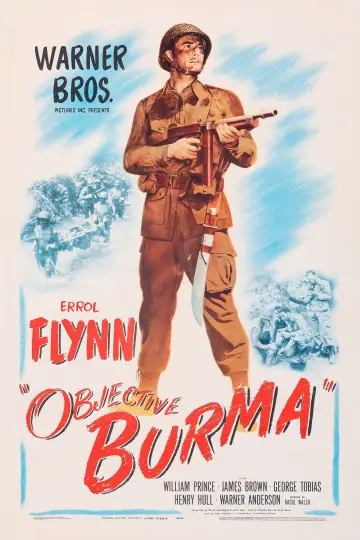 Постер до фильму"Objective, Burma!" #1137420
