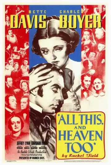 Постер до фильму"All This, and Heaven Too" #1063254