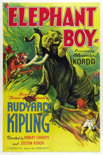 Постер до фильму"Elephant Boy" #1131899