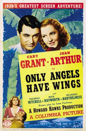 Постер до фильму"Only Angels Have Wings" #362783