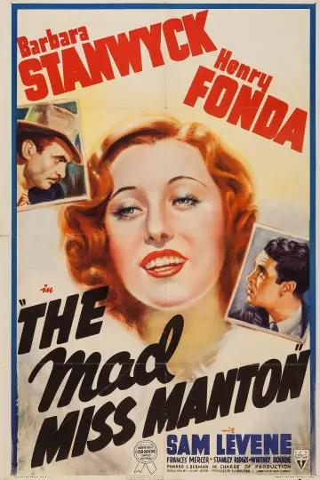 Постер до фільму "The Mad Miss Manton" #1860705