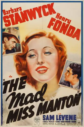 Постер до фільму "The Mad Miss Manton" #1860708