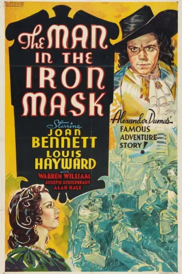 Постер до фильму"The Man in the Iron Mask" #1090277
