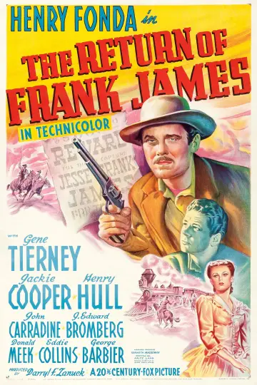 Постер до фильму"The Return of Frank James" #1108690
