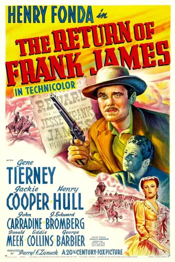 Постер до фильму"The Return of Frank James" #1108695