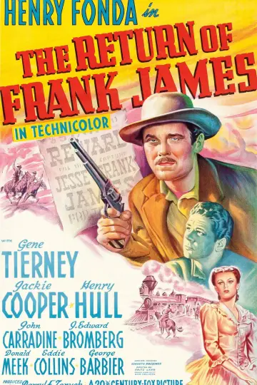 Постер до фильму"The Return of Frank James" #1108698