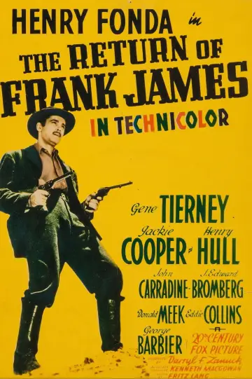 Постер до фильму"The Return of Frank James" #1108699