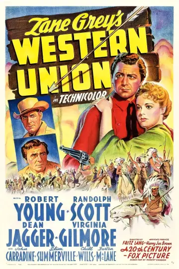 Постер до фильму"Western Union" #493806