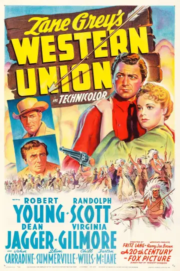 Постер до фильму"Western Union" #493807