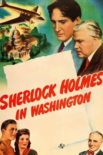 Постер до фильму"Sherlock Holmes in Washington" #1054009