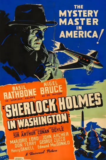 Постер до фильму"Sherlock Holmes in Washington" #1054011