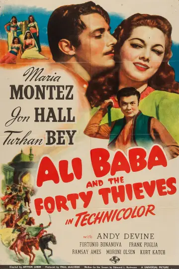 Постер до фільму "Ali Baba and the Forty Thieves" #1640909