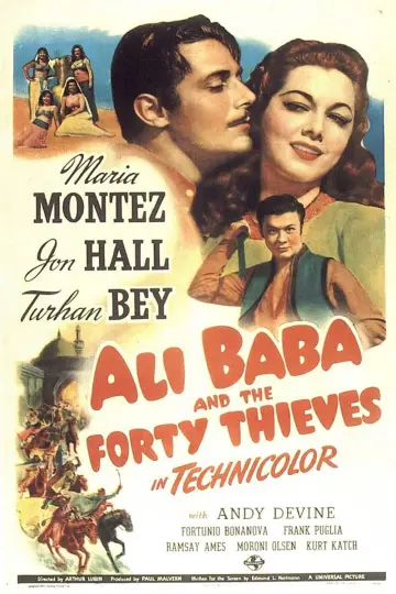 Постер до фільму "Ali Baba and the Forty Thieves" #1640912