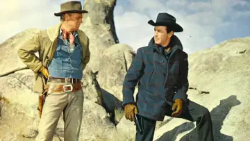Задник до фильму"The Law and Jake Wade" #1082856