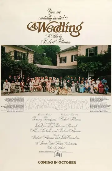 Постер до фільму "A Wedding" #1113336
